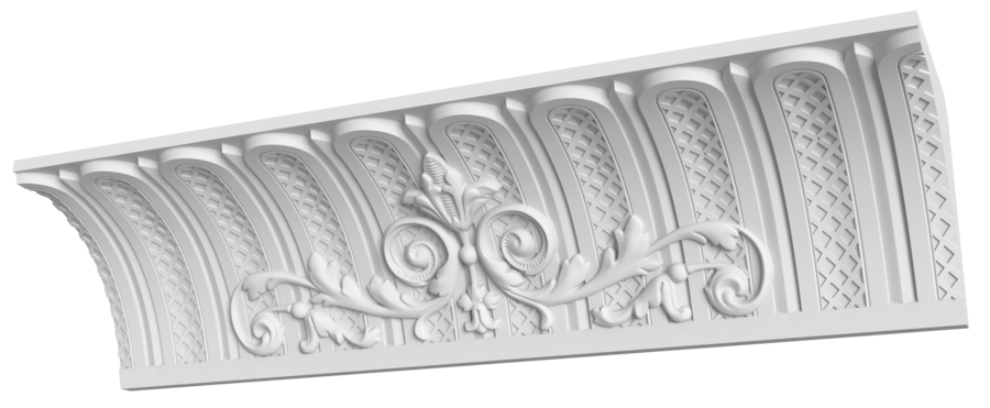 Plaster cornice K-264